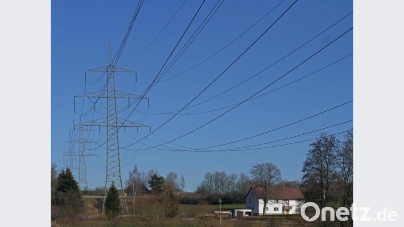 Der alte Ostbayernring wird abgebaut. Ersatzmasten sind nicht immer nah am Bestand vorgesehen: Das Waldnaabtal wie hier der Bereich Hammermühle bleibt von der künftigen Trassenführung verschont. Bild: tr