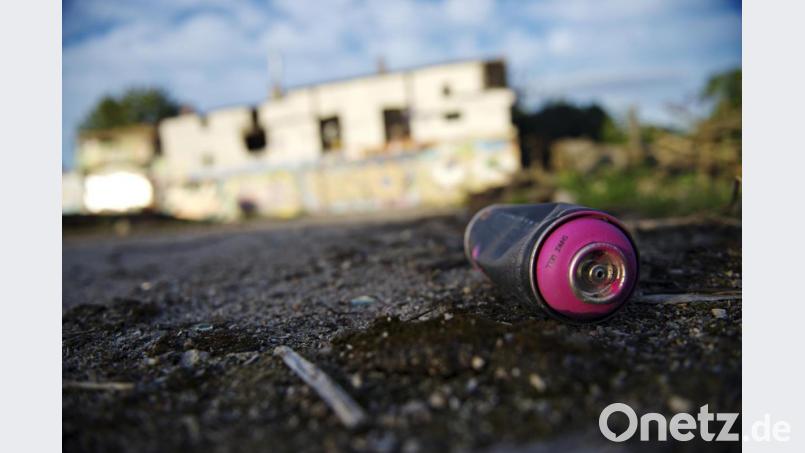 Unbekannte Sprayer trieben in Weiden ihr Unwesen. Symbolbild: Emily Wabitsch/dpa