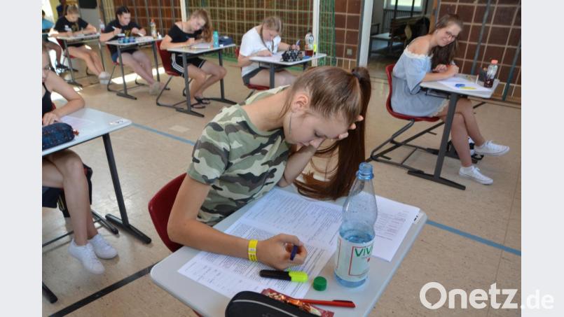 Abschlussprüfung der Realschule Vohenstrauß im Fach Tschechisch. Bild: dob
