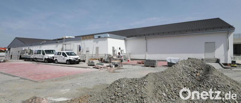 Lidl erweitert um gut 450 Quadratmeter seinen Markt in der Marie-Curie-Straße. Bild: Wolfgang Steinbacher