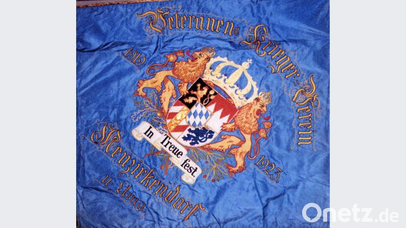 Die Fahne der Krieger- und Soldatenkameradschaft Neuizirkendorf und Umgebung. Bild: ü