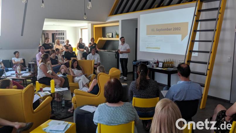 Veranstaltung der IHK bei der &quot;C3 marketing agentur&quot; in Tirschenreuth. Bild: axs