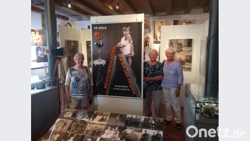 Das Kinderfoto von Margarete Grimm (Zweite von rechts) wurde zum „Gesicht“ der Ausstellung „Menschenskinder, wie die Zeit vergeht“ Bild: aub