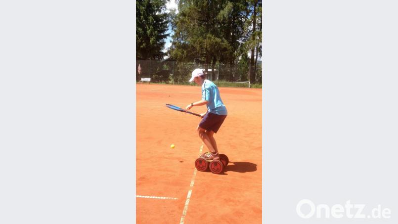 Tenniscamp des TC Waldershof. Bild: exb