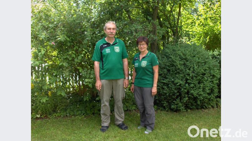 Über gute Platzierungen bei der Landesmeisterschaft freuten sich Maria Neidl und Albert Sittl. Bild: exb