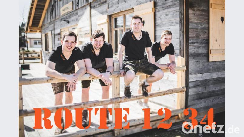 Für das KLJB-Jubiläum wurde die Partyband &quot;Route 1234&quot; als Stimmungsmacher engagiert. Bild: exb