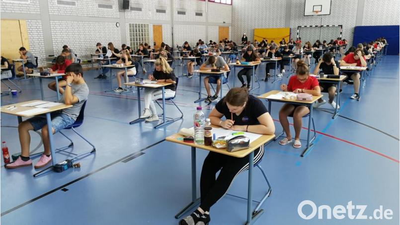 Für die Prüfungsteilnehmer stand am Freitag das Fach Englisch auf dem Programm. Bild: wku