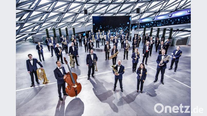 Das Polizeiorchester Bayern kommt am 6. Juli in die Max-Reger-Halle und spielt zugunsten der Aktion "Lichtblicke" Bild: Bayerische Bereitschaftspolizei/Tobias Epp