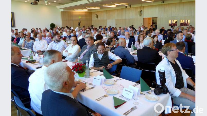 Volles Haus zum Festakt. Bild: fsb