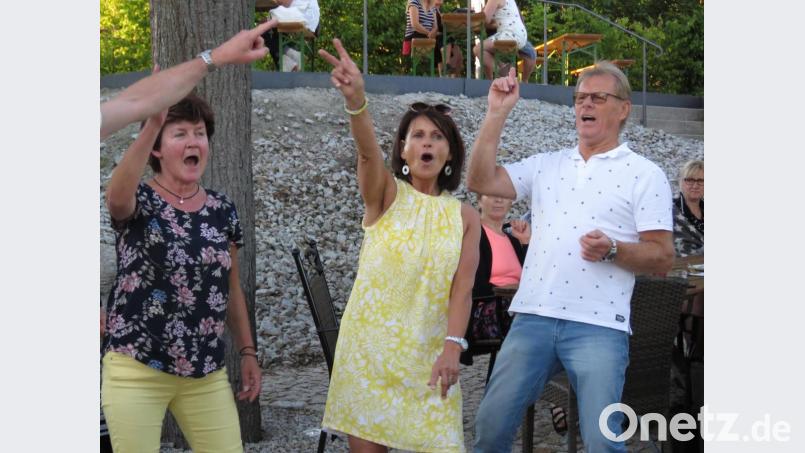 Nicht zu übersehen: Die Stimmung war bombastisch, Klein-Woodstock lässt grüßen. Bild: ubb