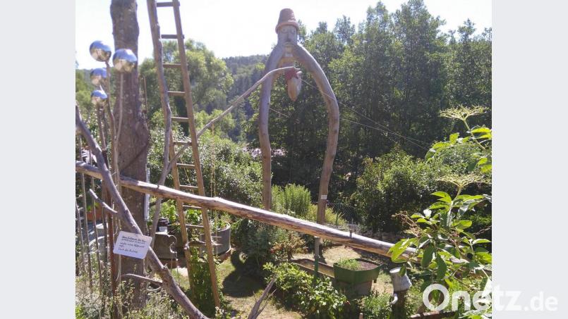 Kunst im Forster-Garten. Bild: mma