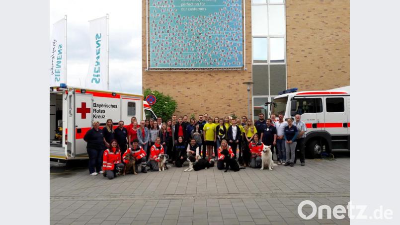 Tag der Ersten Hilfe bei Siemens Amberg. Bild: Siemens/exb