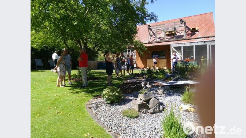 Gut, dass es auch ein bisschen Schatten gab. Die Gluthitze war für alle eine Heruasforderung. Bild: mma