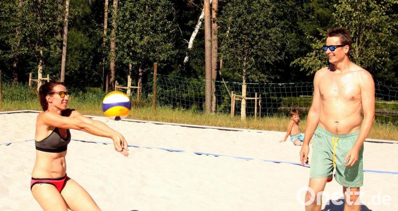 Im Bild die Viertplatzierten der Hobbyspieler Katerina und Jan Walter. Bild: R. Kreuzer