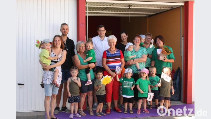 &quot;Die kleine Raupe Nimmersatt&quot; zeigen die Krippenkinder in der AWO-Krippe Teddyland. Bild: R. Kreuzer