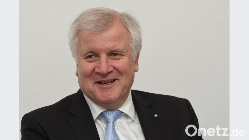 Der damalige Ministerpräsident Horst Seehofer in Amberg, April 2017. Bild: Petra Hartl