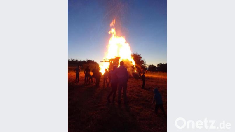 Romantik am Lagerfeuer.. Bild: wrm