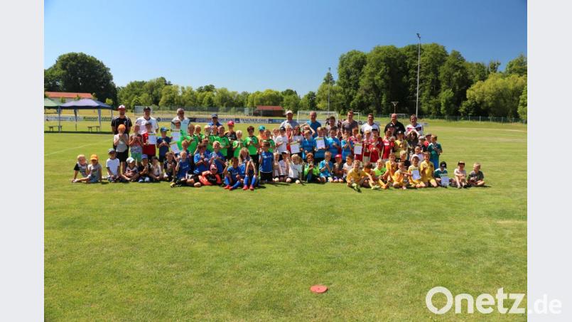 Das Gruppenfoto vom F-Jugendturnier des TSV 1960 Kastl. Bild: rpp