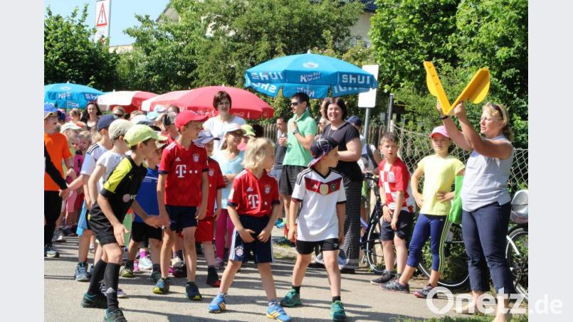 Spendenlauf. Bild: tbi