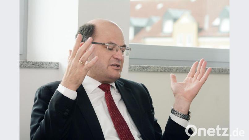 Der bayerische Finanzminister Albert Füracker. Bild: Gabi Schönberger