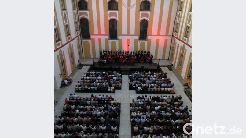 Der Chor der Witt-Gruppe präsentiert am Freitag, 26. Juli, im Speinsharter Kloster Lieder wie &quot;The Rose&quot; und &quot;Lady Madonna. Bild: exb