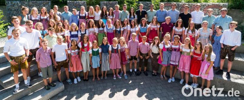 Der Trachtentag im Gregor-Mendel-Gymnasium hat Tradition. Bild: Gregor-Mendel-Gymnasium/exb