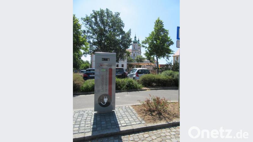 Die neue Ladestation für E-Autos am Parkplatz Schwanenwiese. Bild: kgg