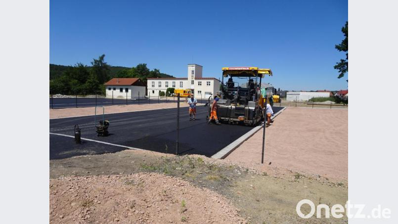 Auf Hochdruck laufen die Arbeiten zur Neugestaltung und Erweiterung des Recyclinghofes Bild: hm