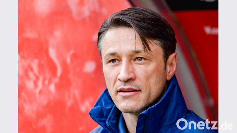 Niko Kovac im Stadion. Bild: Uwe Anspach