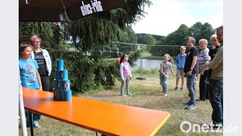 Die Aktionen für die Kinder kommen an. Bild: pi
