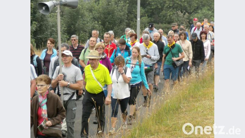 43. Fußwallfahrt zum Fahrenberg. Bild: exb