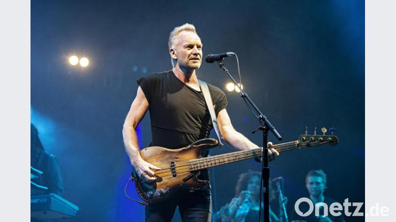 Rockstar Sting ist noch angeschlagen. Archivbild: Amy Harris