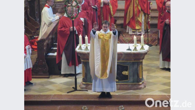 Frater Gregor Schuller ist zum Priester geweiht worden. Bild: kgg