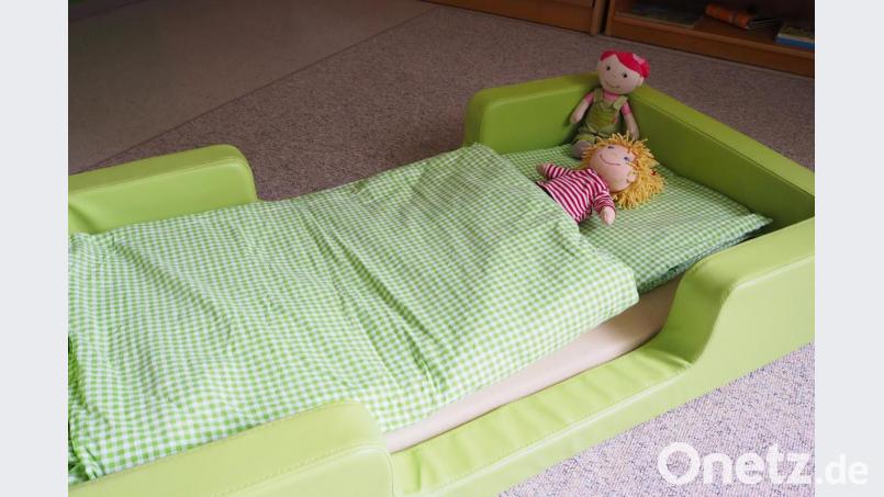 Für den Mittagsschlaf ist der Kindergarten St. Andreas auch schon gerüstet: Sechs Schaumbetten stehen parat. Bild: bl