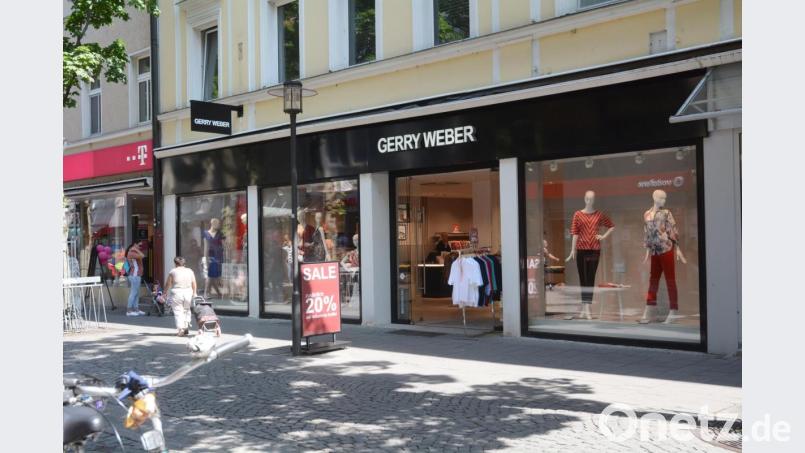 Schließt Gerry Weber seine Filiale in Weiden? Eine Bestätigung dafür gibt es von Unternehmensseite bisher nicht. Bild: Gabi Schönberger