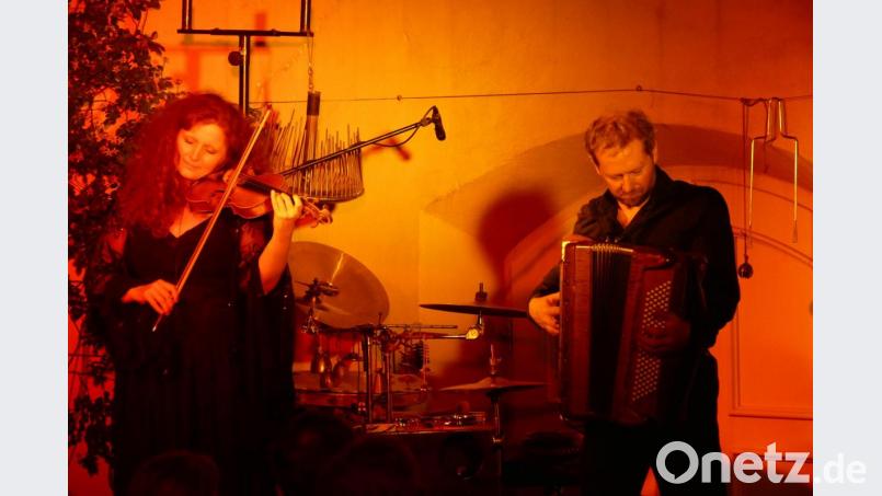 Martina Eisenreich und ihr kongenialer Partner Andreas Hinterseher schaffen mit ihrer Musik Bilder im Kopf. Bild: kbw