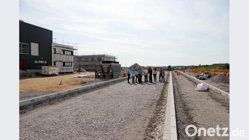 Die Straße vor dem neuen Cherry-Gebäude. Bild: jma