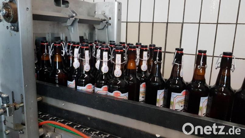 Das Festbier ist bereits seit einiger Zeit in die Flaschen gefüllt. Bild: gi