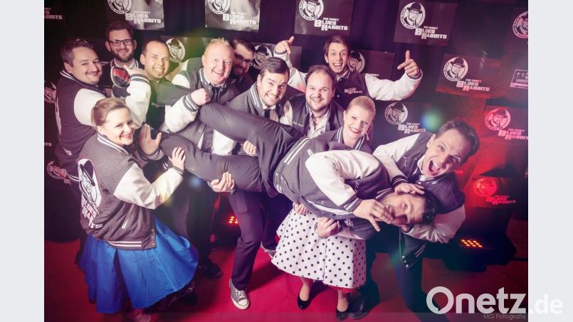 Die Funky Blue Rabbits. Bild: nbu