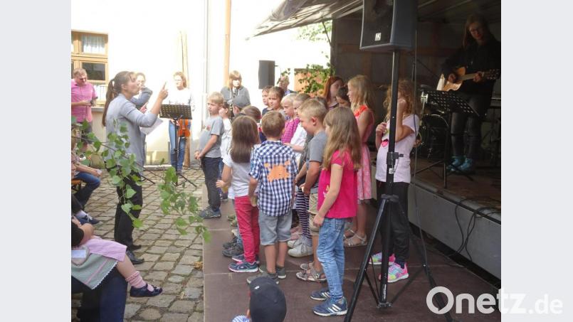 Das Singspiel der Musikschule kam bei den Zuhörern gut an. Bild: hm