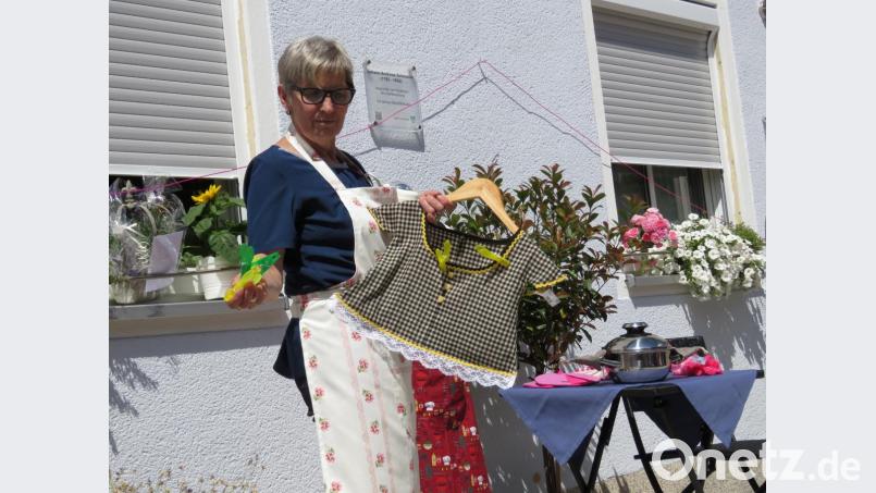 Viele schöne Handarbeiten wurden auf dem Laufsteg gezeigt. Bild: ubb