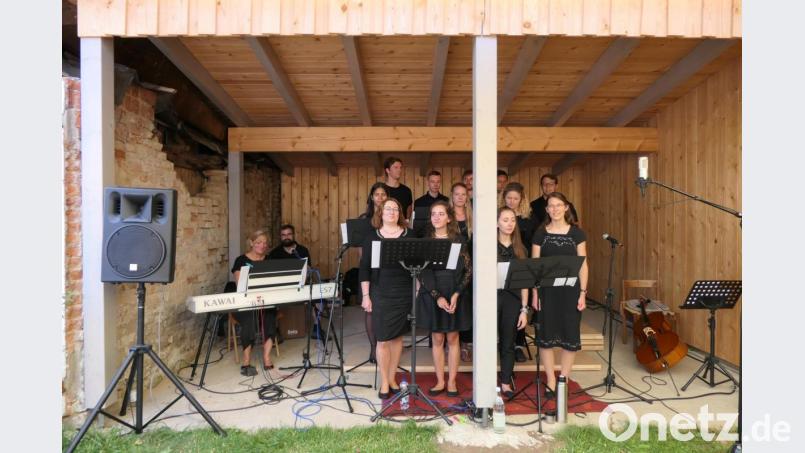 Gospelkonzert am Fehr-Hof in der Oed. Bild: ils