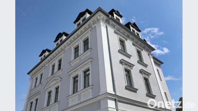 Eine der Referenzen: Die von der Bauart sanierte Jugendstilvilla in der Sechserstraße. Bild: Wolfgang Steinbacher