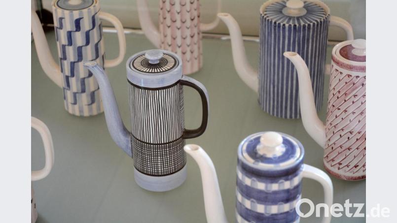 Auch wenn Hedwig Bollhagen (1907-2001) selbst nicht am Bauhaus tätig war, gelten ihre Werke als lebendige Zeugnisse dieser Zeit. Bild: Gabi Schönberger