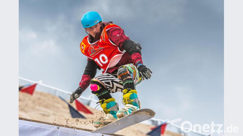 Sprungschanze im Boardercross Bild: chl