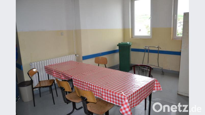 Aufenthaltsraum im Krankenhaus. Bild: exb