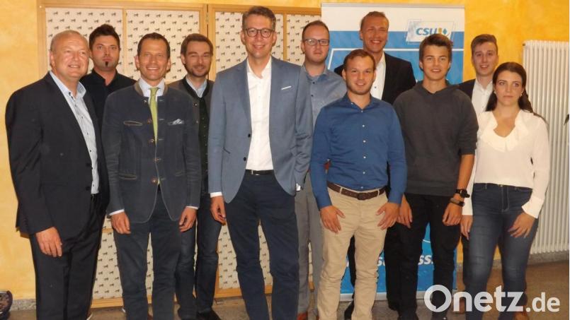 Die Junge Union freut sich über den Besuch aus München. Bild: trj