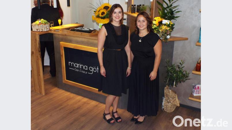 Martina Götz mit Mitarbeiterin Sabrina Kaminski. Bild: Högl