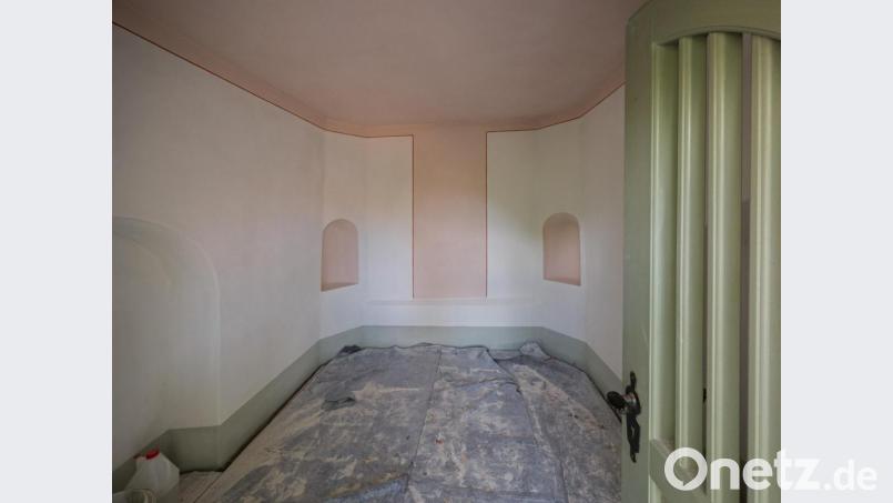 Auch das Innere der Kapelle in Wondreb ist fast fertig renoviert. Bild: tr