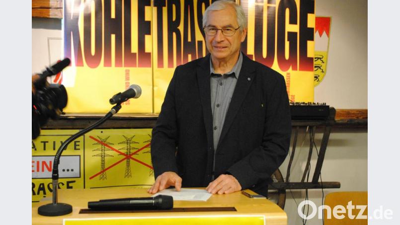 BI-Mann Josef Langgärtner kritisiert das Verfahren zum Süd-Ost-Link als nicht transparent. Bild: rg